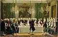 Öffentliches Bankett im Stockholmer Schloss (Publik taffel) am Neujahrstag 1779