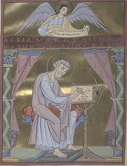 Hillinus-Codex: Evangelist Matthäus