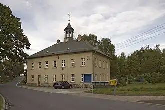 Brand-Erbisdorf: Neues Huthaus der Himmelsfürst Fundgrube (erbaut 1858)