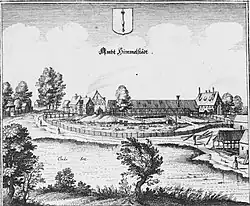 Kloster Himmelstädt nach Merian