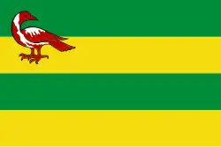Flagge des Ortes Hindeloopen