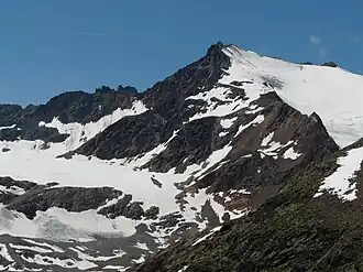 Hinterer Brunnenkogel von der Braunschweiger Hütte