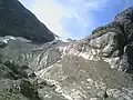 Hinteres Lauter­brunnental Richtung Tschingel­firn und alte Mutthorn­hütte