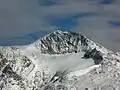 Hoher Riffler (3231 m) vom Spannagelhaus aus betrachtet (Nov. 2007)