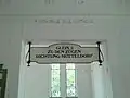 Historischer Wegweiser in Hietzing