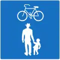 28a: Geh- und Radweg ohne Benützungspflicht (gemeinsam)