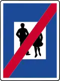 9b: Ende einer Fußgängerzone