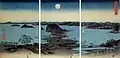 Mond über Kanazawa (Präfektur Kanagawa)
