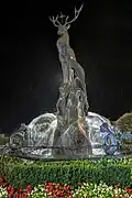 Hirschbrunnen (Le Cerf Crucifère)