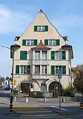 Die „Hirschenpost“ in Kreuzlingen, Kanton Thurgau, erbaut 1919/1920