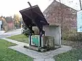 Historisches Modell einer Stauklappe der Stauanlage Dahlhausen