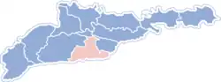 Rajon Hlyboka bis Juli 2020
