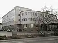 Die 1930/31 erbaute Neue Post an der Allee