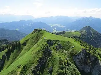 Hochgerngipfel vor dem Achental