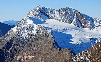 Hochwilde von Nordosten, gesehen vom Seelenkogel.