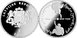 1 Lats – Eishockey-WM 2006 (2005)
