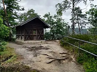 Schutzhütte auf dem Hockstein