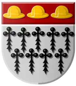 Wappen des Ortes Hoedekenskerke