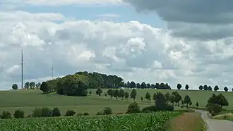 Höherberg von Norden