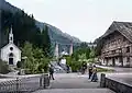 Hofgut Sternen mit alter Ravennabrücke um 1900
