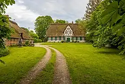 Ein Bild des Abnahmehauses von Hof Lücke