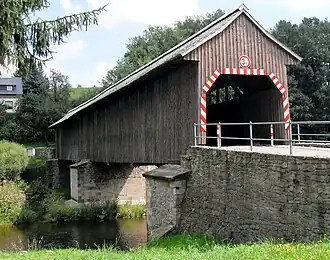 Holzbrücke