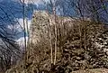 Südecke der Schildmauer (1996)