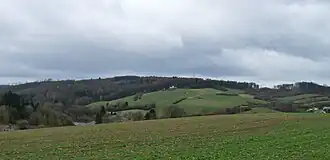 Hoher Rodberg, Blick von Ober-Ramstadt