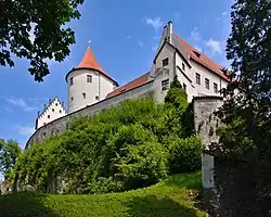 Westseite mit Bergfried