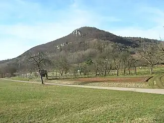 Die Houbirg von Süden