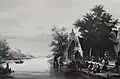 Holländische Flusslandschaft von Herbert Duttler