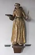 Antoniusstatue in Wallfahrtskirche Heiligkreuz (St. Gallen)