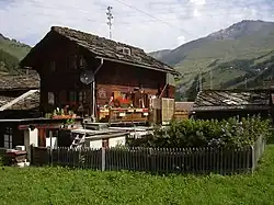 Typisches Chalet in Les Haudères, Val d’Hérens, Kanton Wallis