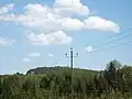 Strommast für Mittelspannung