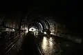 100&nbsp;m im Inneren des Homer Tunnels