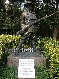Im Gedenken an die Verteidiger Hongkongs Dezember 1941
