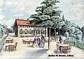 Honigbrunnen vor dem Um- und Neubau (um 1890)