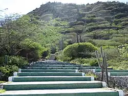 Treppe zum Gipfel