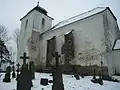 Nordseite der Kirche
