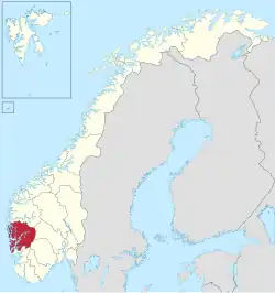 Hordaland in Norwegen