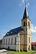Kirche Hl. Erzengel Michael in Oloví (Bleistadt)