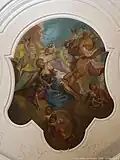 Deckengemälde im Festsaal