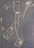 Diagram der Klepsydra