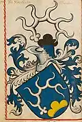 Hornstein-Wappen aus dem Scheiblerschen Wappenbuch
