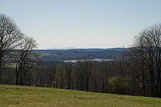 Aussicht nach Westen bis zum Taunus