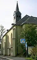 Die Hospitalkirche von der Vorstadt aus