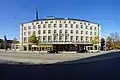 Hotel Chemnitzer Hof, vom Architekten Heinrich Straumer entworfen und 1930 eröffnet