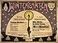Plakat: Wintergarten