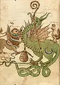Buchmalerei in Gedichte und Briefe („Rimi e Epistolae“)