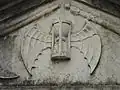 Grabstein-Detail (Sanduhr)
